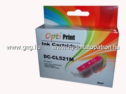 Canon CLI-521 Bíbor Tintapatron Komp. Opti Print Chipes