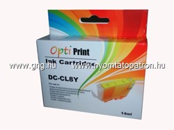 Canon CLI-8 Sárga Tintapatron Komp. Opti Print Chipes