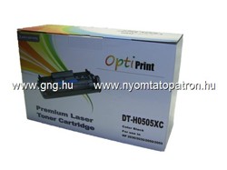 HP505X (HP 05X) Fekete Toner Komp. Opti Print. ÚJ!