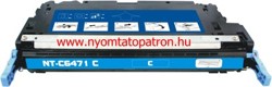 HP6471A (HP 502A) Kék Toner Komp. G&G, Teljesen felújított!