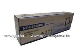 OKI C5650 (OKI 43865708) Fekete Toner Komp. G&G, Új!