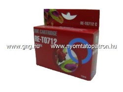 Epson 712 (T071240) Kék Tintapatron Komp. RED