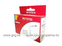 Epson 793 (T079340) Bíbor Tintapatron Komp. RED