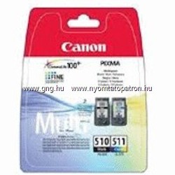 Canon PG 510 / CL 511 EREDETI tintapatron csomag (Multipack)